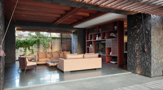 莆田独立别墅装修设计成印尼风格，异域风情家里享